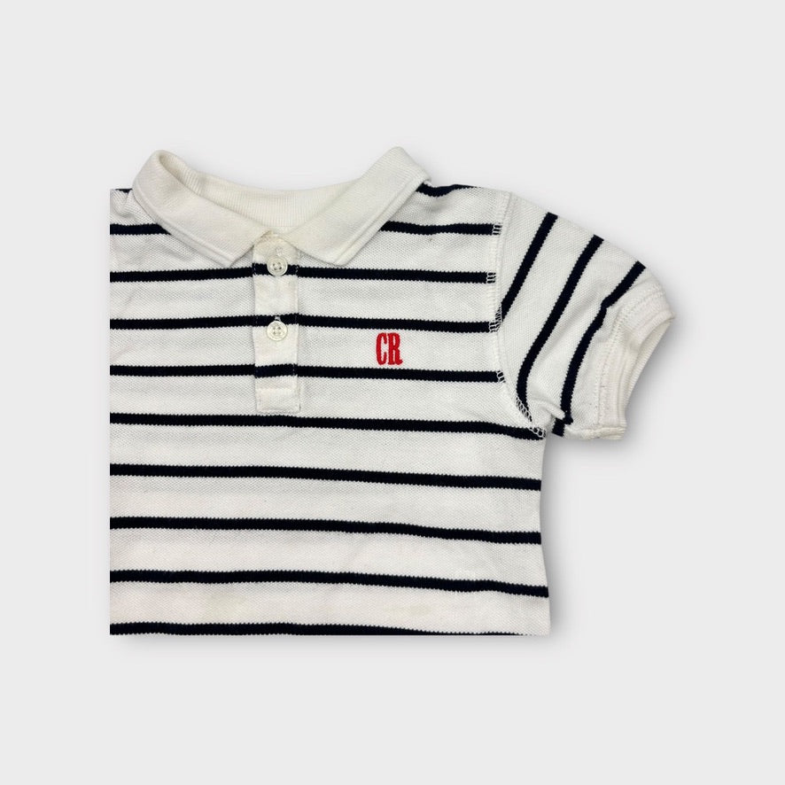 Country Road Stripe Polo, Size 18-24m
