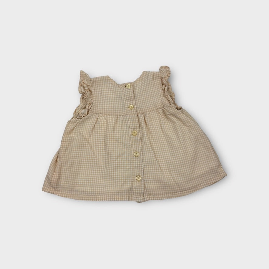 Jamie Kay Gingham Blouse, Size 00