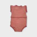 Nature Baby Pink Stripe Romper, Size 00