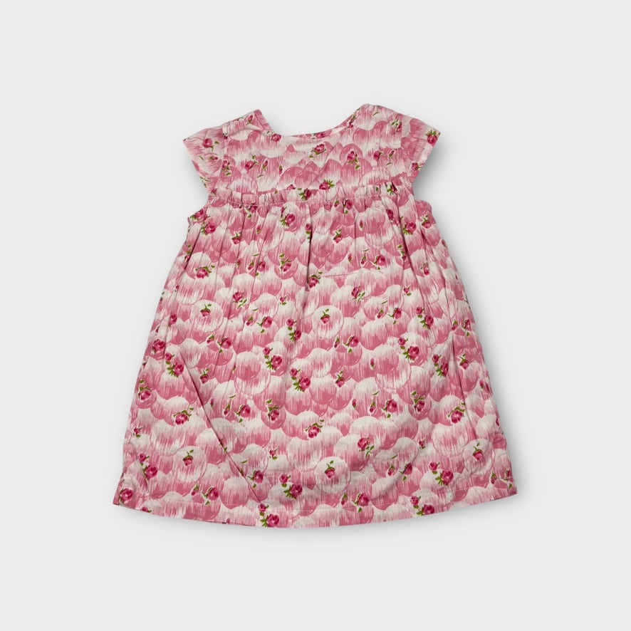 Young Hearts Pink Floral Dress, Size 1
