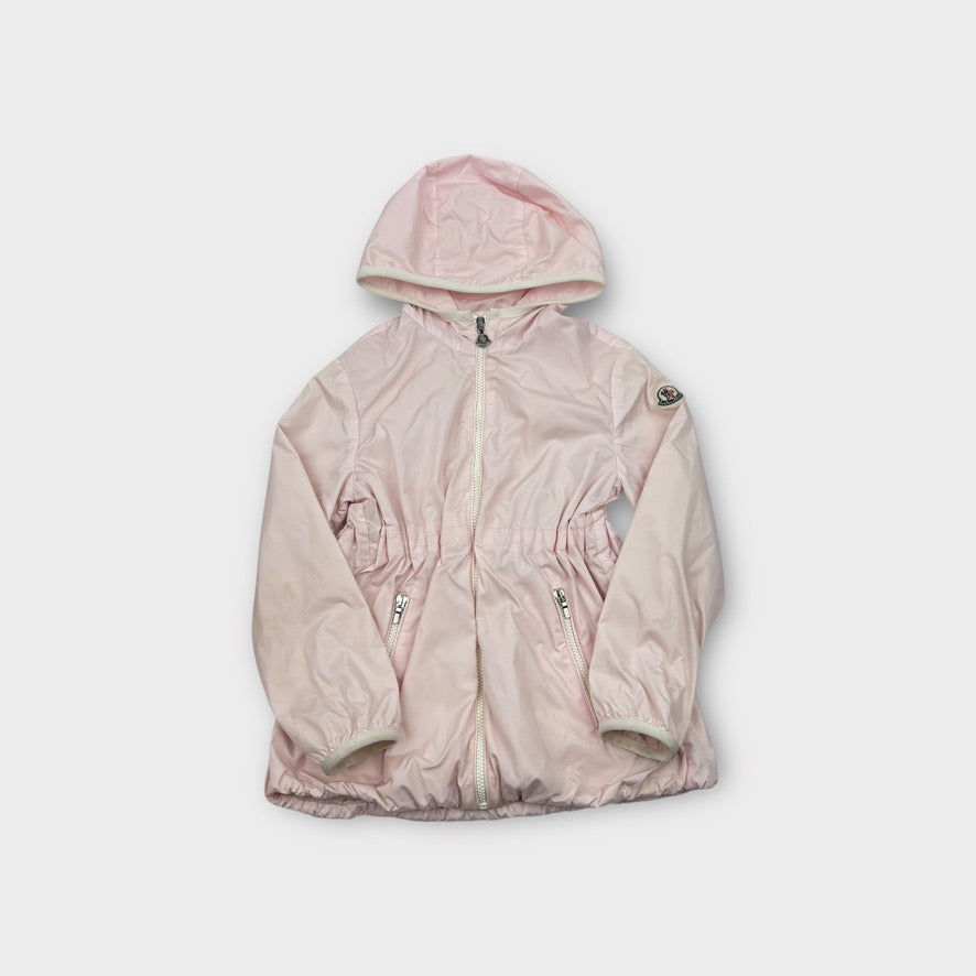 Moncler Pink Windbreaker Jacket, Size 8
