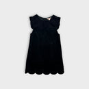 Country Road Black Velour Dress, Size 7