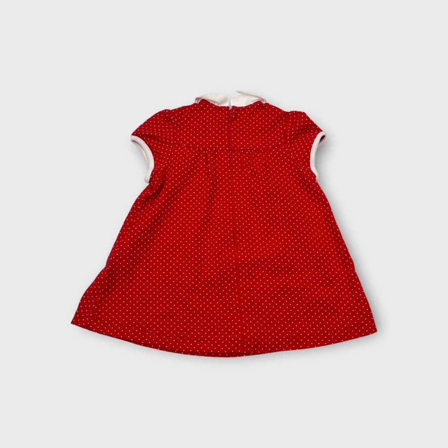 Miki House Red Bunny Dress, Size 1