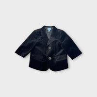 The Children's Place Black Velvet Blazer, Size 0