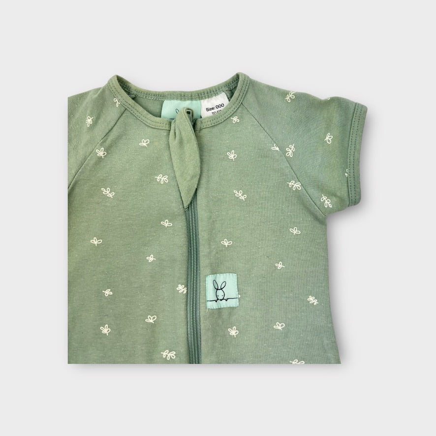 ErgoPouch Short Sleeve Bodysuit, Size 000
