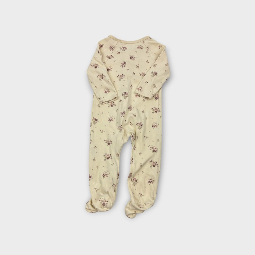 Jamie Kay Ruffle Floral Onesie, Size 0