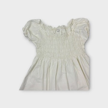 Gaia Shirred Dress, Size 4
