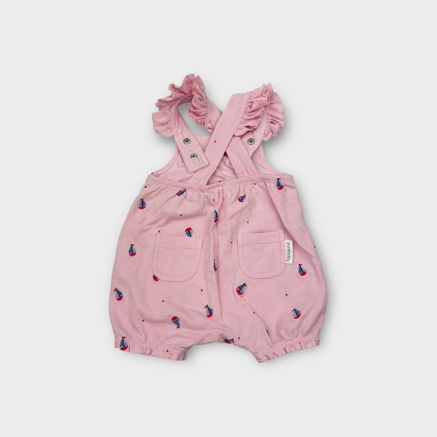 Purebaby Sailboat Romper, Size 000