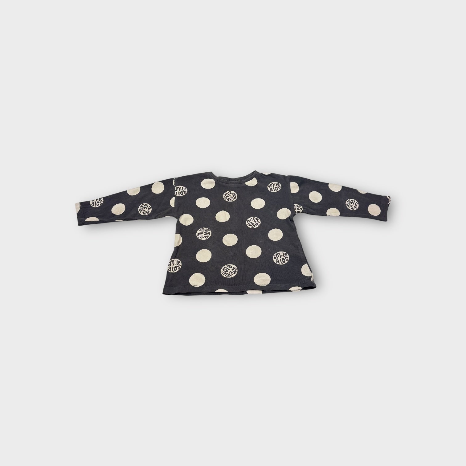 Zara Spot Long Sleeve Top, Size 0