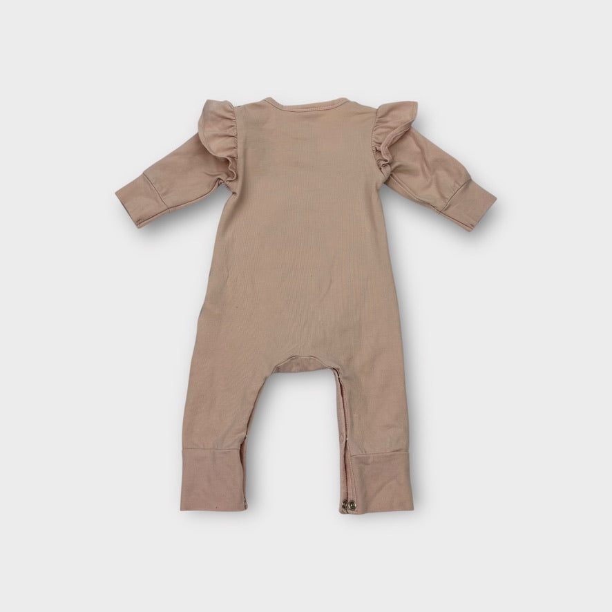 Hux Baby Rainbow Unicorn Onesie, Size 000