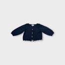 Jacadi Scallop Cardigan and Pant Set, Size 0