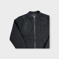Black Bomber Jacket, Size 10