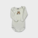 Petit Bateau Long Sleeve Bodysuit Bundle, Size 1