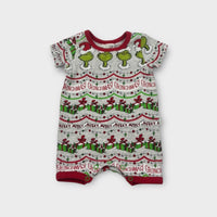 Peter Alexander Grinchmas Onesie, Size NB