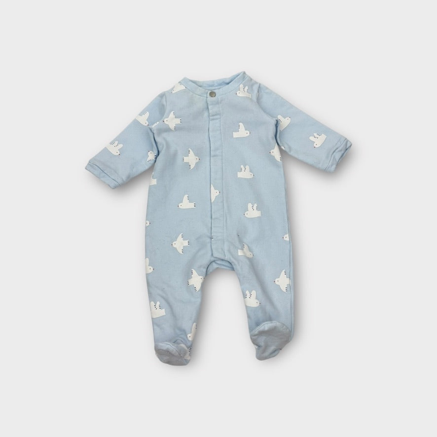 Jacadi Bird Onesie, Size 000