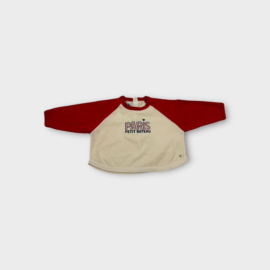 Petit Bateau Paris Top, Size 0