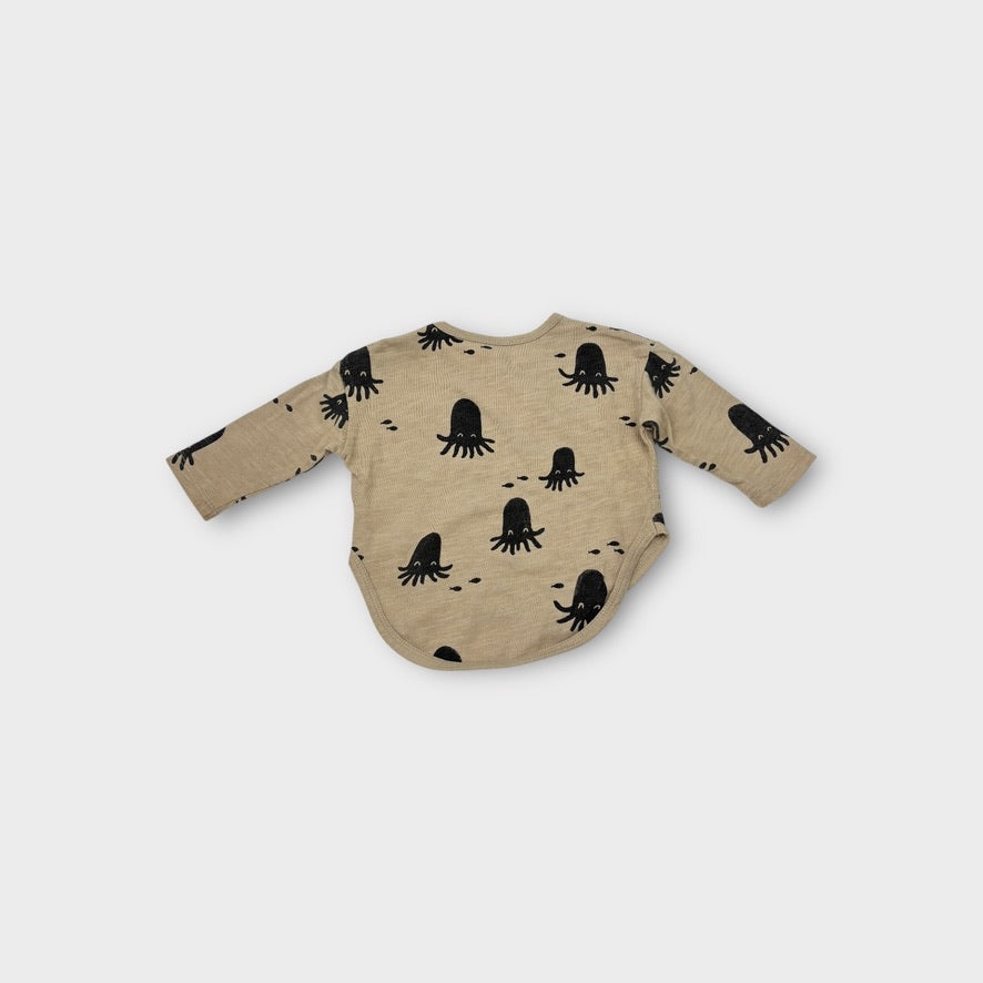 Rylee & Cru Octopus Long Sleeve Top, Size 000
