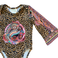 Milla by Camilla Leopard Bodysuit, Size 00