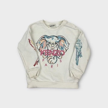 Kenzo Elephant Logo Jumper, Size 3