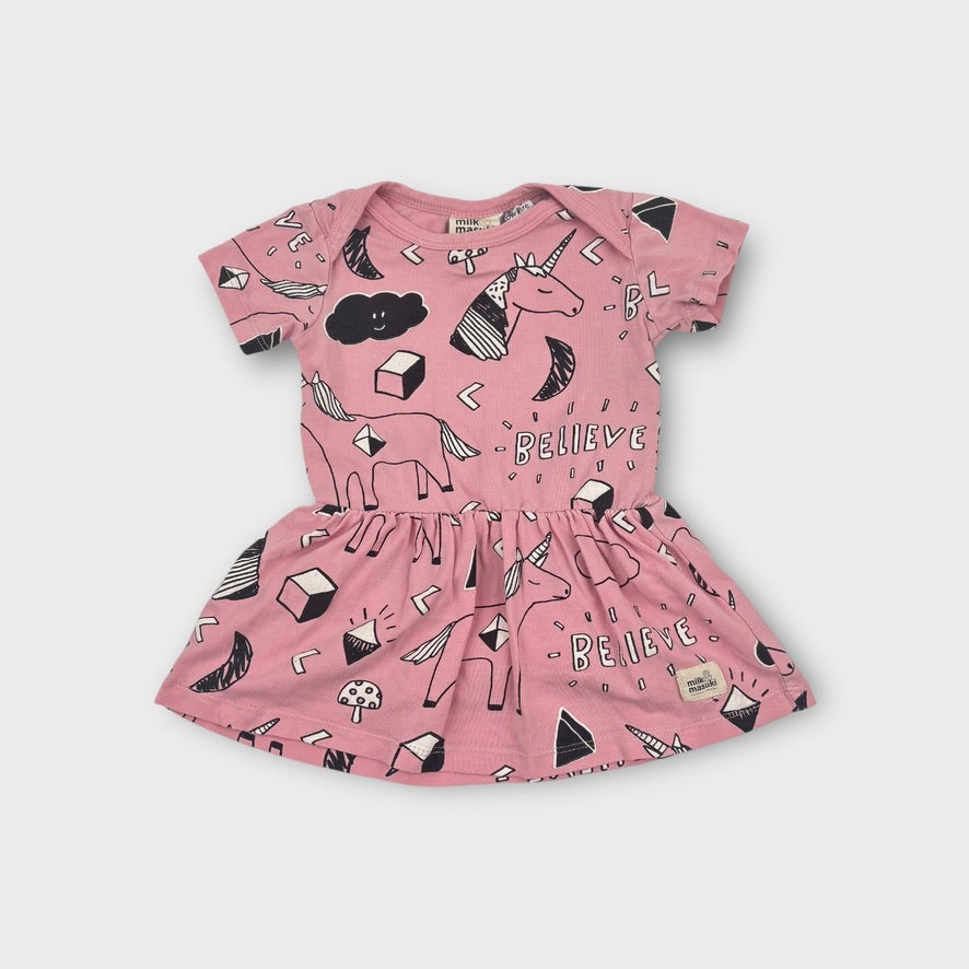 Milk & Masuki Unicorn Dress, Size 00