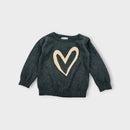 Miann & Co Heart Jumper, Size 1
