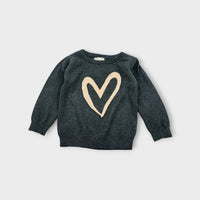 Miann & Co Heart Jumper, Size 1