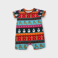 Cotton on Baby Christmas Sweater Onesie, Size 00