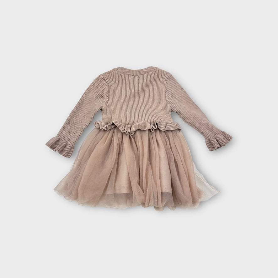 Ma Mer Knitted Tulle Dress, Size 1