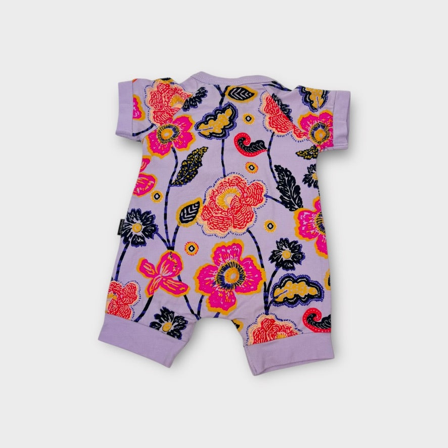 Bonds Shortie Flower Wondersuit, Size NB