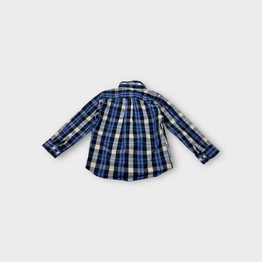 Gant Plaid Long Sleeve Shirt, Size 2