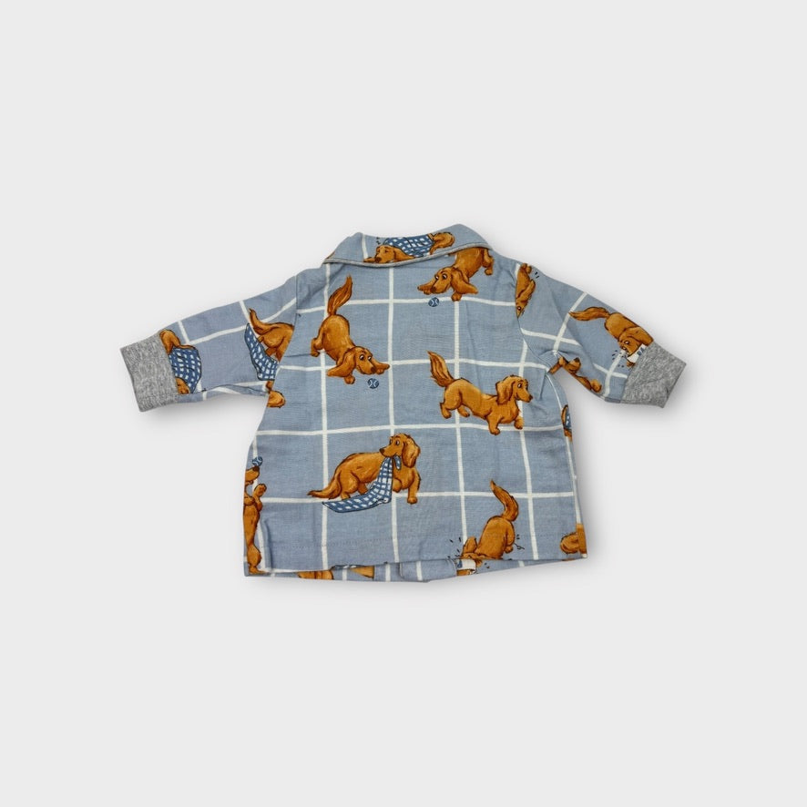Peter Alexander Flannel Dog Pyjamas, Size 000
