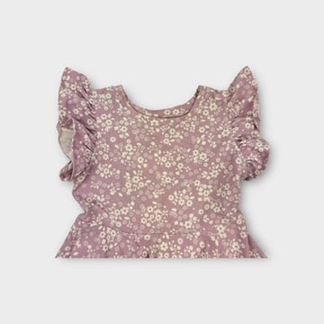 Hux Purple Floral Dress, Size 2