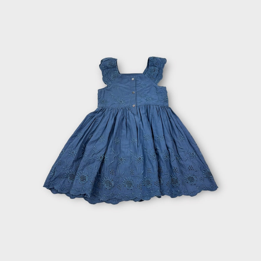 Collette Dinnigan Blue Lace Dress, Size 1