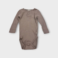 Jamie Kay Blush Rib Bodysuit, Size 1