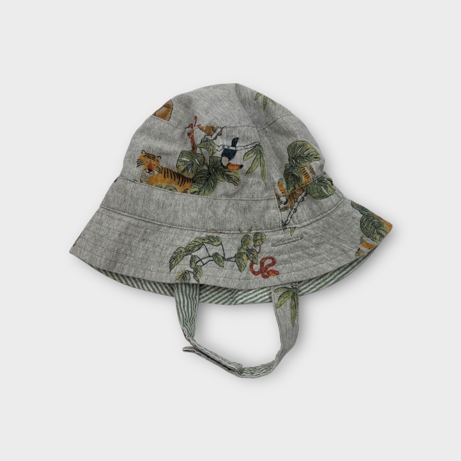 No Brand Stripe Reversible Hat