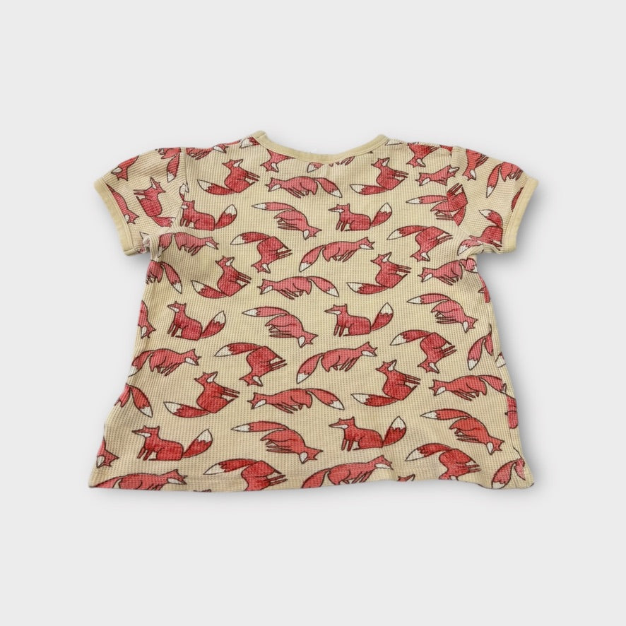 Peter Alexander Waffle Fox Pyjamas, Size 4