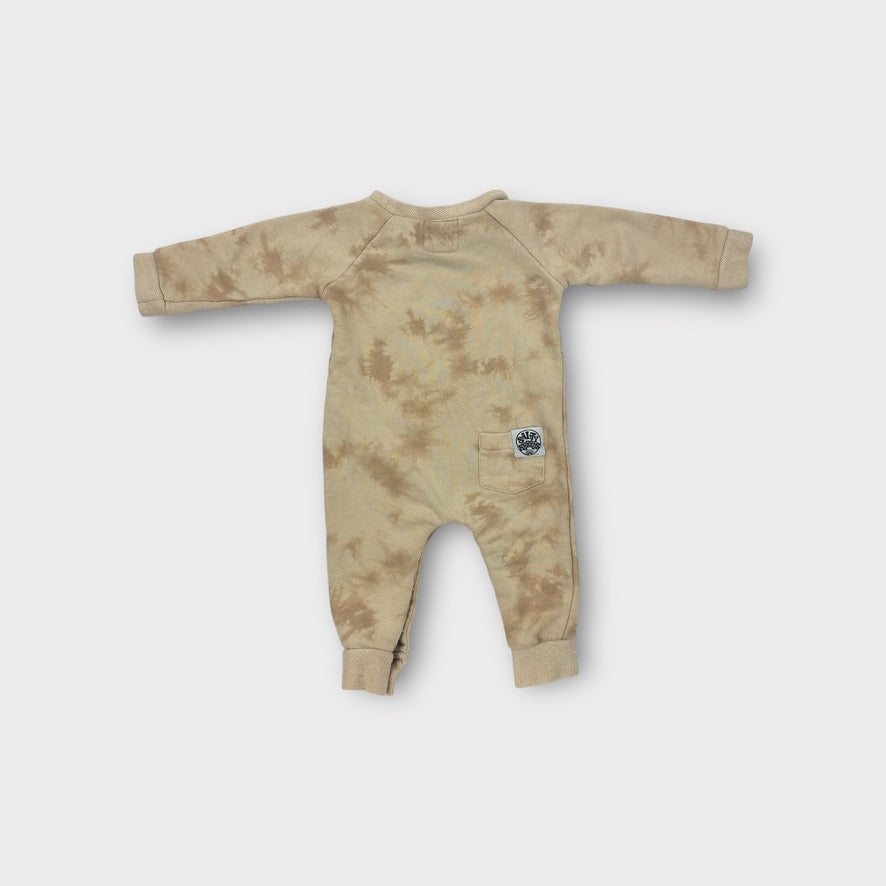 Salty Shreds Tie Dye Onesie, Size 00