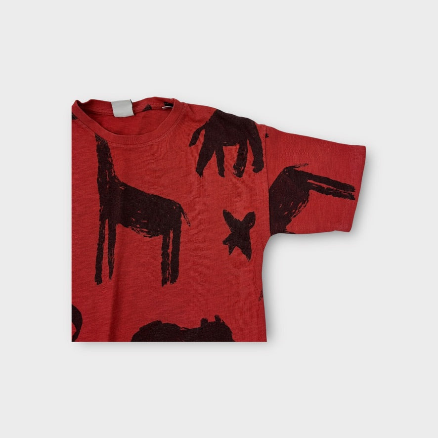 Zara Animal Top and Short Set, Size 4-5