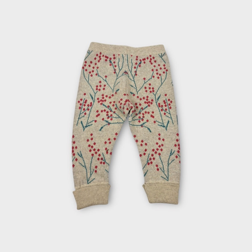 Zara Blossom Knitted Pants, Size 1