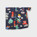 Jack & Milly Printed Shirt, Size 3