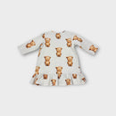 Cheeky Chickadee Bear Dress, Size 0