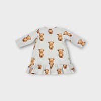 Cheeky Chickadee Bear Dress, Size 0