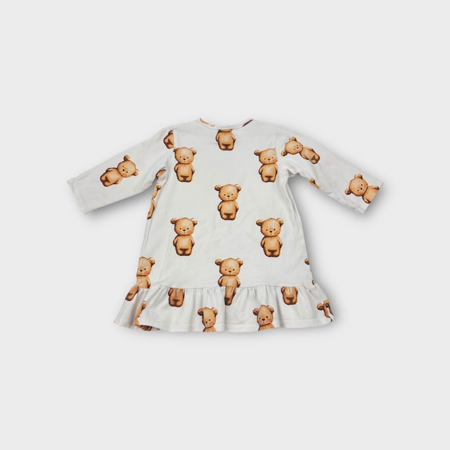 Cheeky Chickadee Bear Dress, Size 0