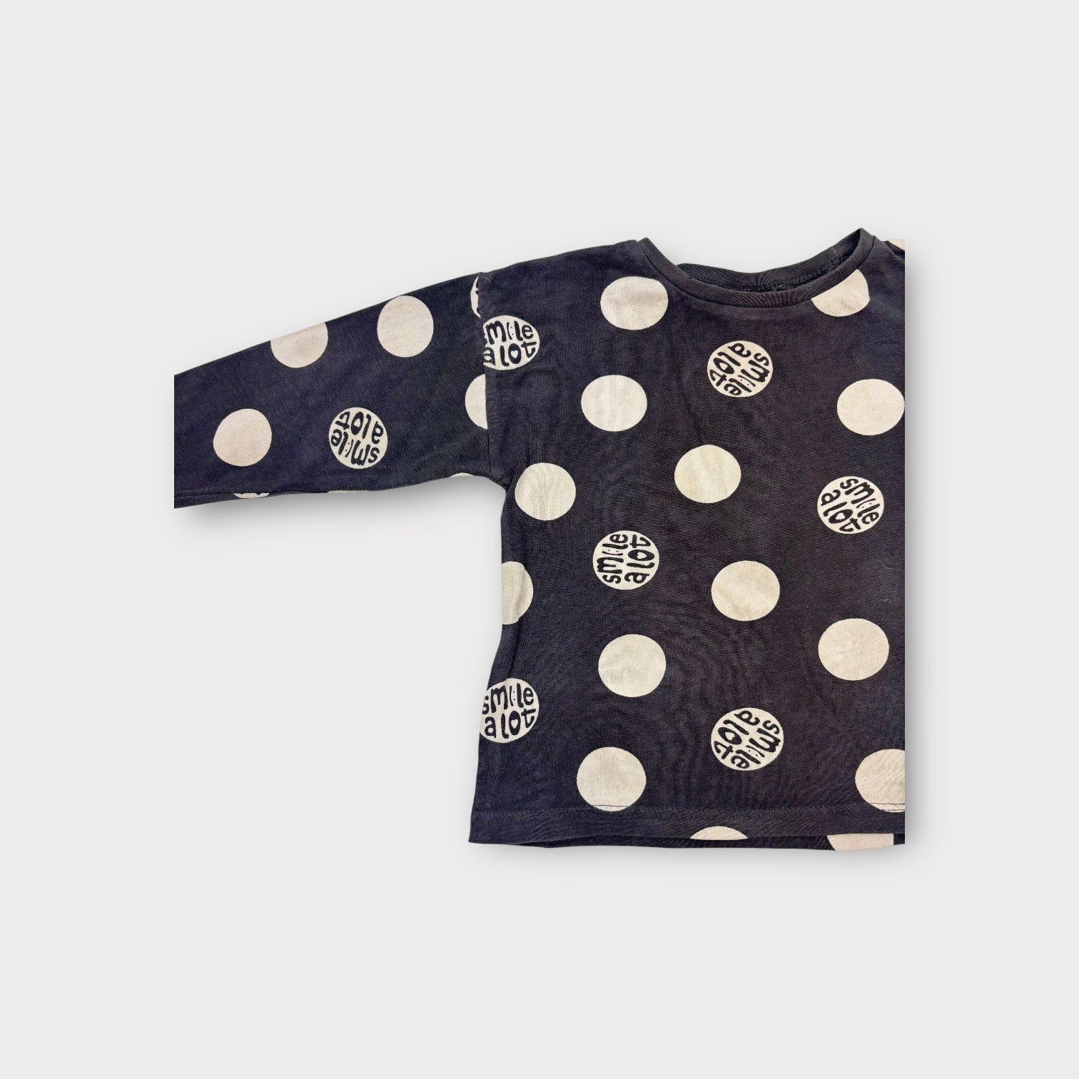 Zara Spot Long Sleeve Top, Size 0