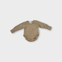 Purebaby Wool Bodysuit and Legging Set, Size 000