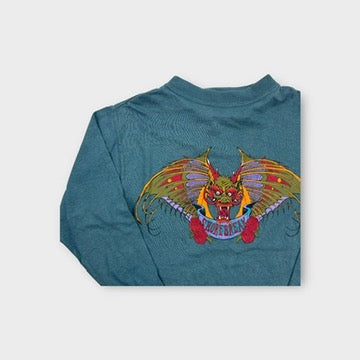 VIntage Dragon Long Sleeve Top, Size 10
