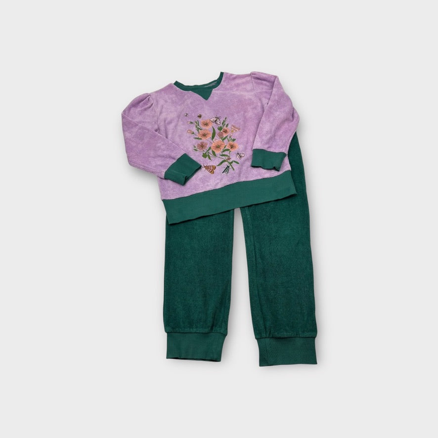 Bella + Lace Terry Track Set, Size 12