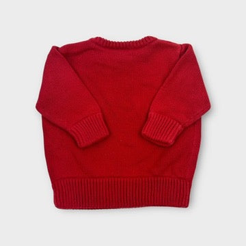 Baby Gap Snowman Jumper, Size 1