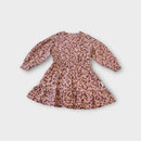 Hux Kid Purple Daisy Dress, Size 3