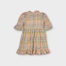 The Animals Observatory Pastel Plaid Dress, Size 8